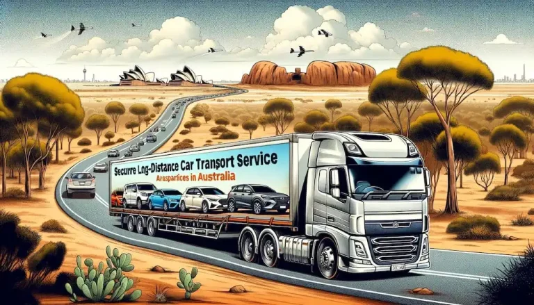 Secure long distance car transport in Australia