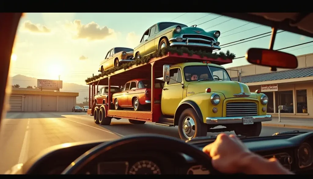 Car transport during holidays